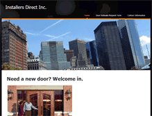 Tablet Screenshot of doorsdirectny.com